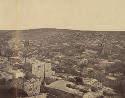 Panorama von Jerusalem von Othon Von Ostheim